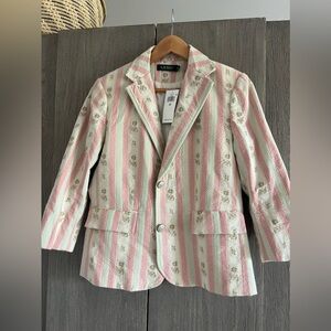Ralph Lauren floral blazer